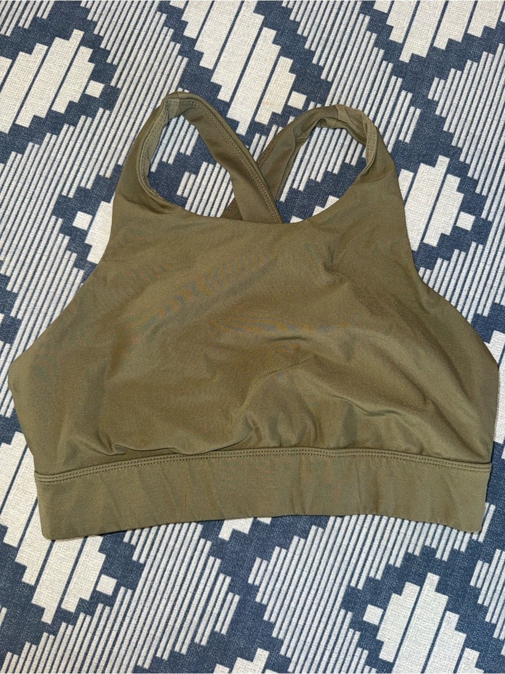Fabletics Olive Crossback Sports Bra
